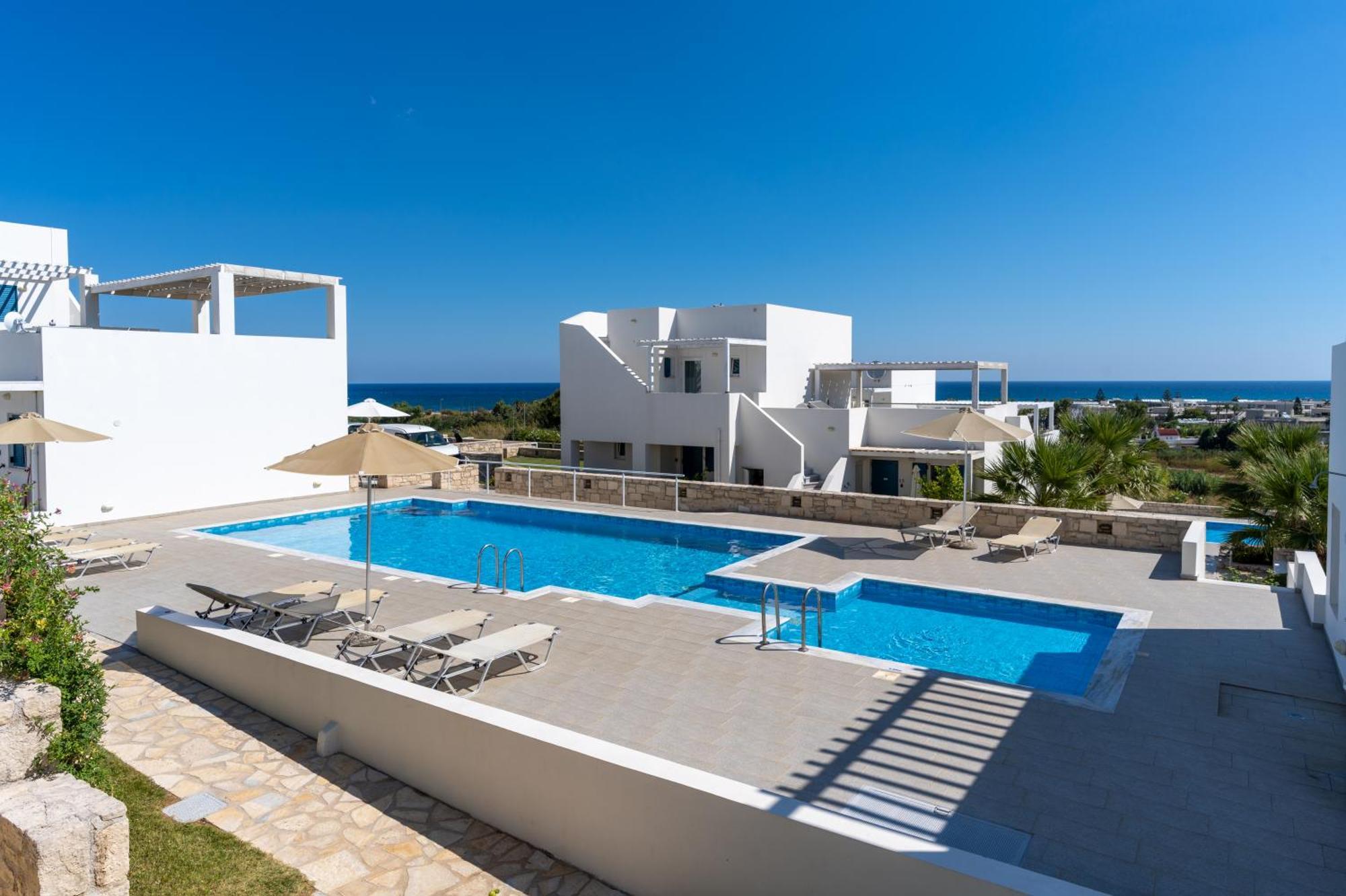 Triton Sea View Villa Georgioupoli Dış mekan fotoğraf